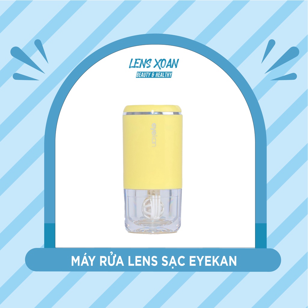 MÁY RỬA LENS SẠC DÂY HÃNG EYEKAN | LENS XOẮN | MÁY RỬA LENS/KÍNH ÁP TRÒNG