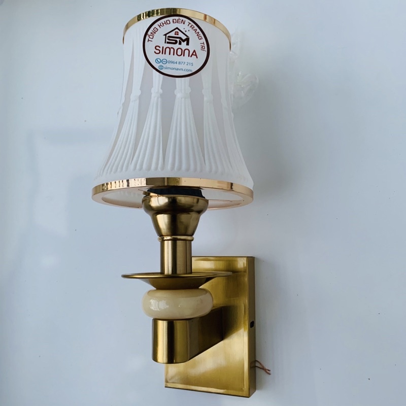 Đèn gắn tường phòng ngủ cầu thang HAPOVA ALIDA 8808 + Tặng bóng led