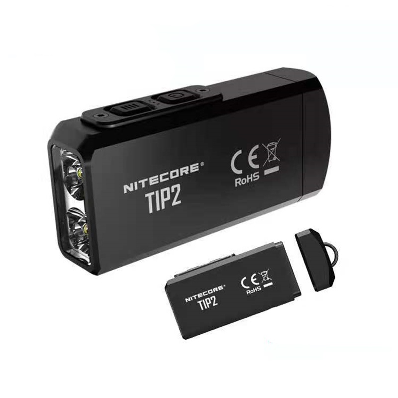 Móc Khóa NITECORE TIP2 Đèn Pin 720 Lumens Hai Lõi Sạc USB 2 x CREE XP-G3 S3 LEDs