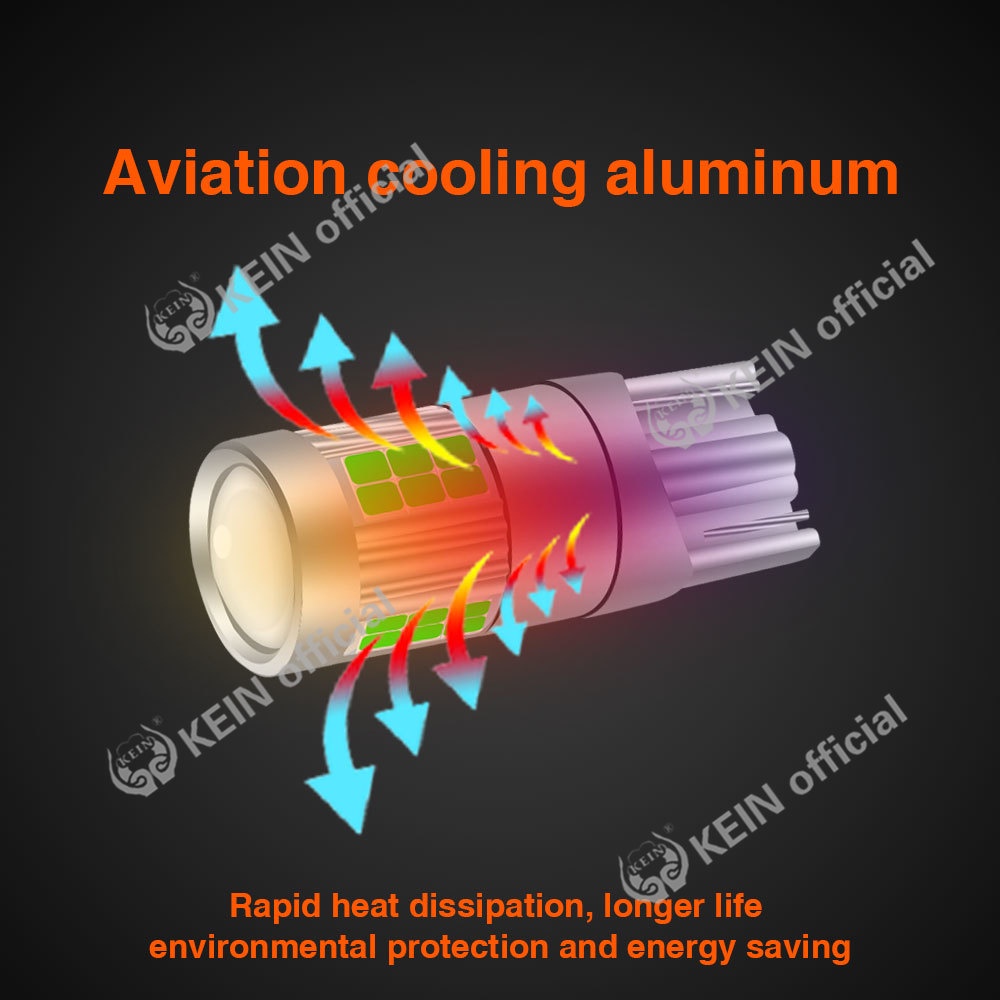 Bóng Đèn Led DC12V-24V T10 27SMD W5W 194 168 501 2016 Chiếu Sáng Biển Số Xe Hơi Chuyên Dụng