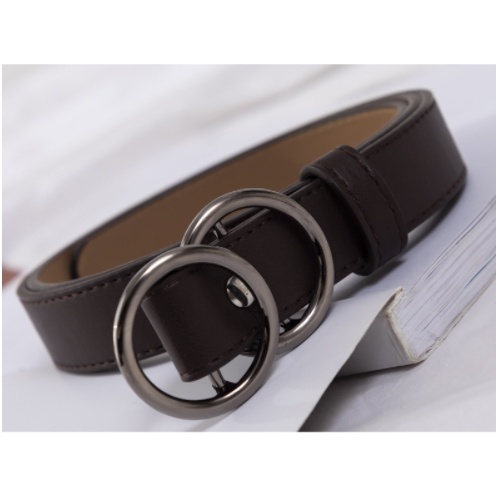 Thắt lưng nữ không lỗ 2 khoen tiện dụng, dây nịt phong cách Ulzzangs, phụ kiện thời trang dây nịt TL006 - Filibra