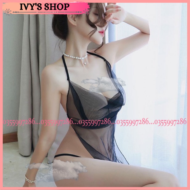 Yếm Ngủ Sexy Nữ Xuyên Thấu Sexy Chất Voan Mỏng - TDVT - Ivyshop Official | BigBuy360 - bigbuy360.vn