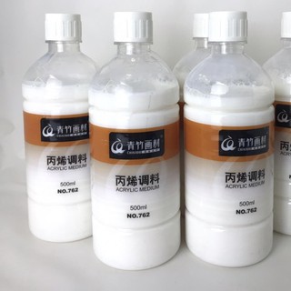 Dung dịch pha acrylic medium Chinjoo 500ml