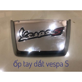 Ốp tay dắt Vespa S + tem