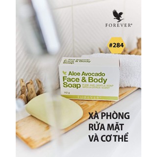 Xà phòng rửa mặt và cơ thể Avocado Face & Body Soap [ Forever ]