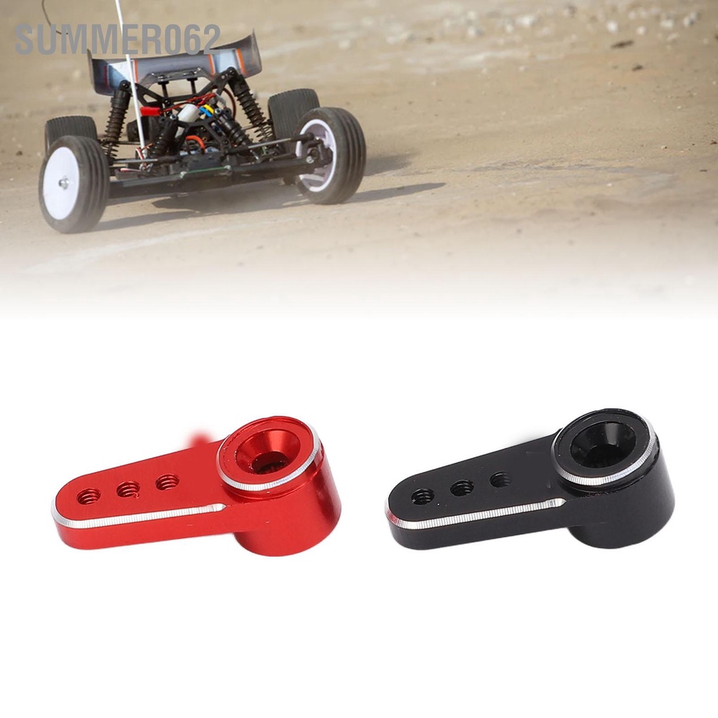 Xe Đua Kim Loại Lái Cánh Tay Đỏ + Đen Bộ 15T Thích Hợp Cho 1/24 Trục SCX24 RC xe Ô Tô 【summer062】
