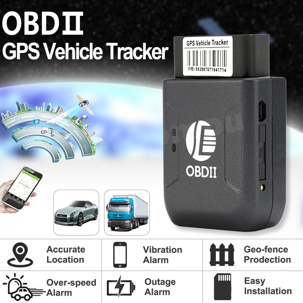 Thiết Bị Định Vị GPS Chống Trộm Cho Ô Tô Cổng OBDII Cao Cấp