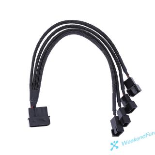 Cáp Chia 4pin Ide Molex Sang 4 Cổng 3pin/4pin