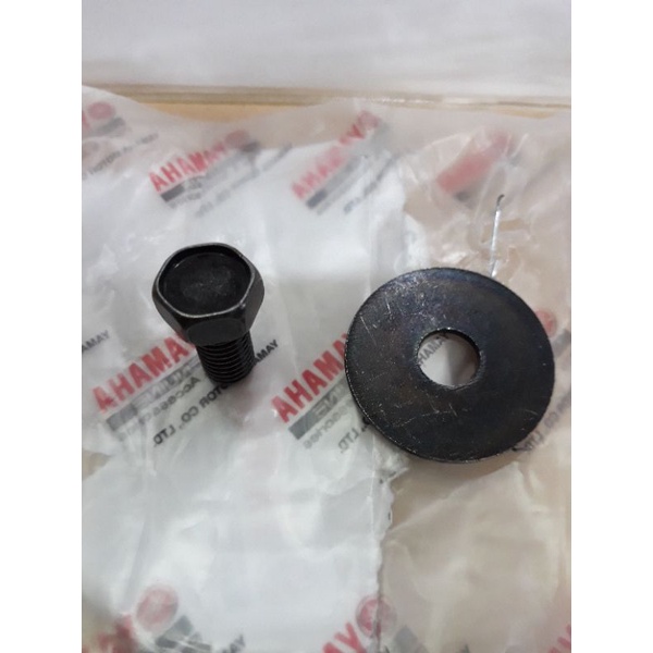 Bộ 3 ốc và 3 long đền bắt ghi đông xe số Yamaha