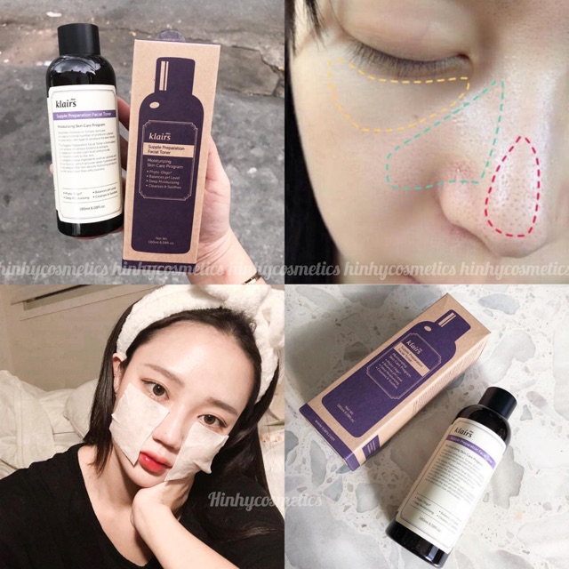 TONER KHÔNG CỒN KLAIRS SUPPLE PREPARATION FACIAL