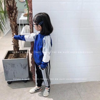 bộ nỉ adidas cho bé trai/gái