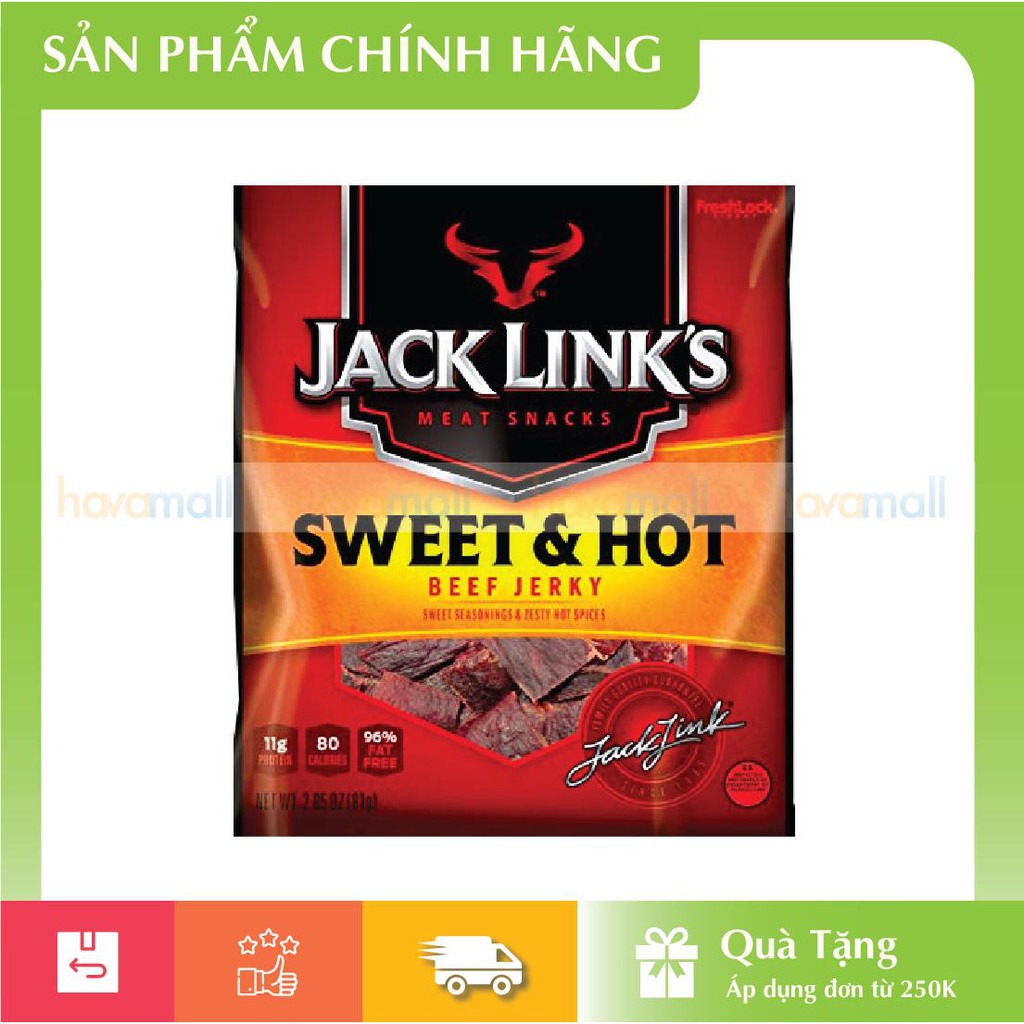 [HÀNG CHÍNH HÃNG] Khô Bò Jack Link’s Vị Cay Ngọt 25gr | BigBuy360 - bigbuy360.vn