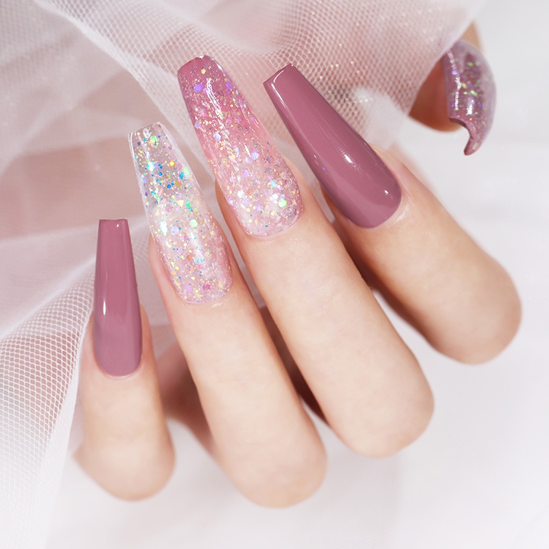 Gel sơn đắp nối móng tay UR SUGAR 39 màu sắc tùy chọn 15ml