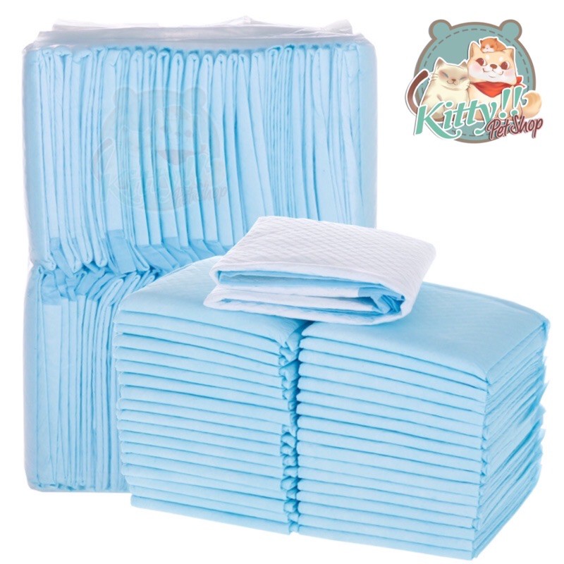 Miếng tả lót chuồng thú cưng, chó mèo,tả lót khay cho chó đi vệ sinh siêu thấm hút, giá rẻ - Kitty Pet Shop
