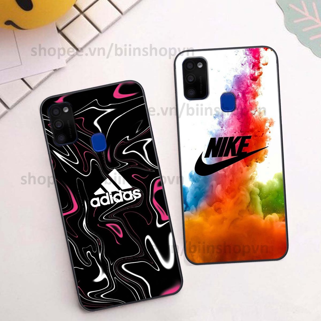 Ốp Samsung M21 / M30s in hình thương hiệu nhiều màu sắc thể thao cá tính thời trang