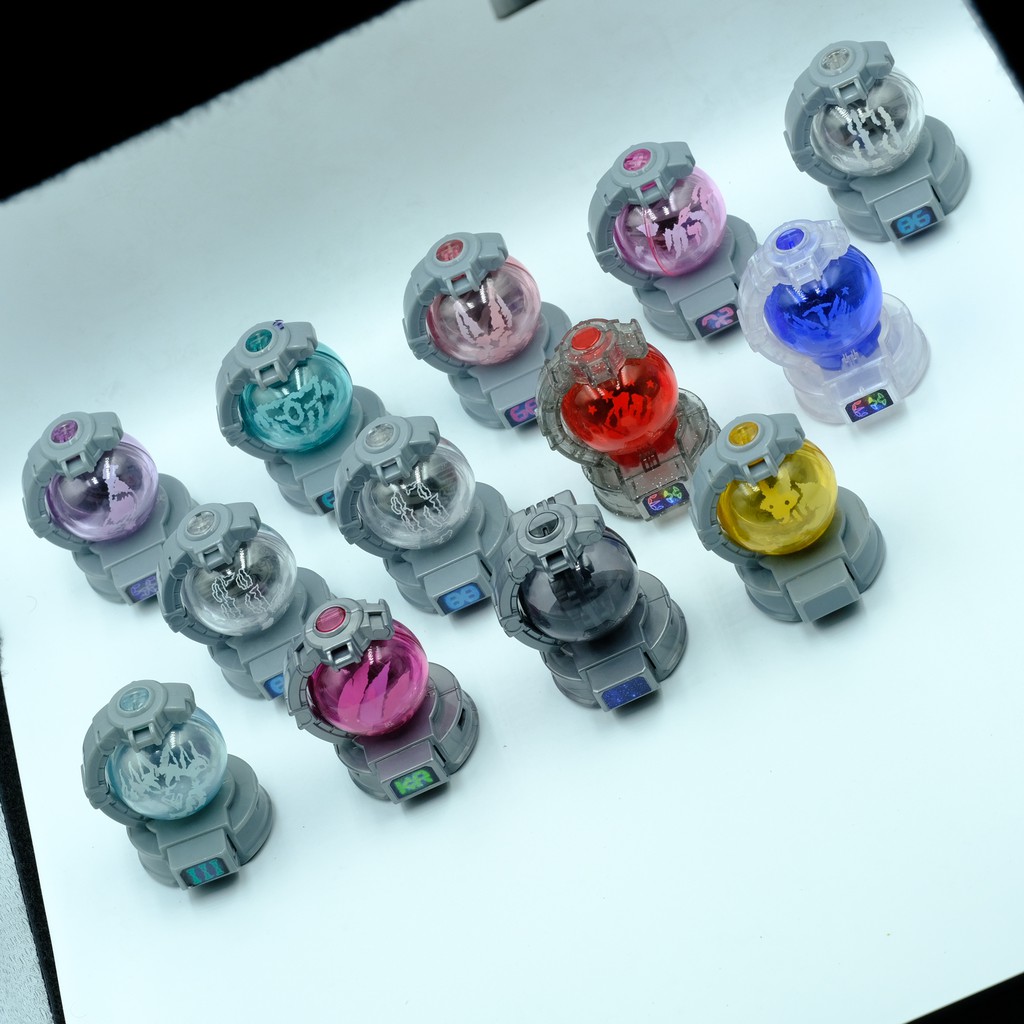 Đồ chơi Kyutama Set đặc biệt, siêu hiếm Chính hãng Bandai Mô hình DX candy gashapon Uchu Sentai Kyuranger Like New 99%.