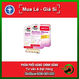 ❤[Chính hãng] Doppel Herz Aktiv Active-Meno - Dành Cho Phụ Nữ Bốc Hỏa, Tiền Mãn Kinh (Hộp 30 viên)