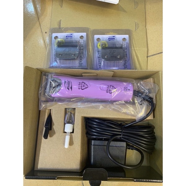 Set tông đơ cắm điện Word Class Laube LB 630 grooming spa chó mèo kèm lưỡi