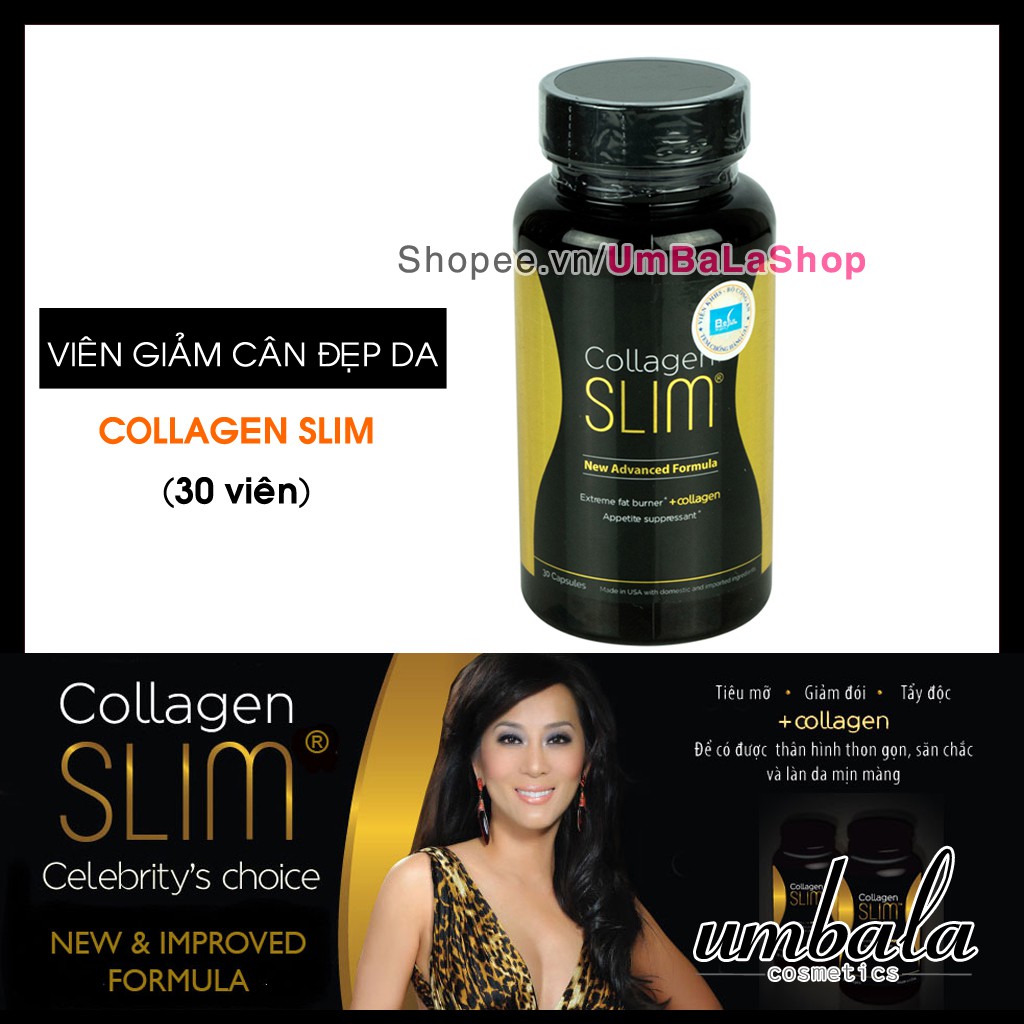 Giảm cân COLLAGEN SLIM Kỳ Duyên (30 viên)