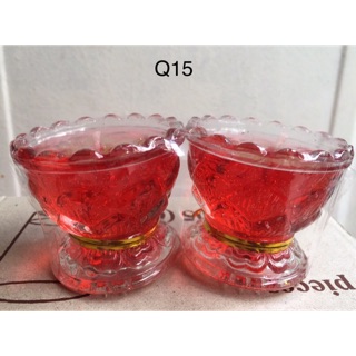 Đèn cầy ly - Q15 (Hộp 6 cặp)