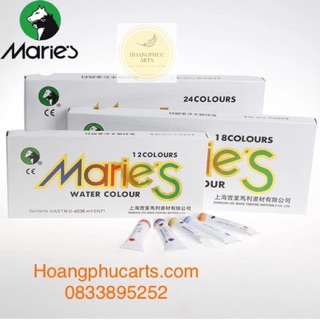 Màu nước Marie’s loại 12/18/24 màu