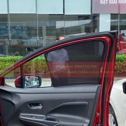 Rèm Che Nắng Xe Nissan Almera 2021 - 2022 - Bộ 4 cánh hút nam châm cao cấp tiện lợi