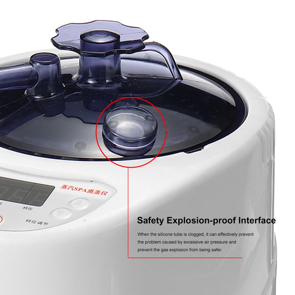 Máy xông hơi khô lớn 1000w 2.6l máy phát điện máy xông hơi spa với điều khiển từ xa cho phòng xông hơi khô tại nhà trị liệu cơ thể