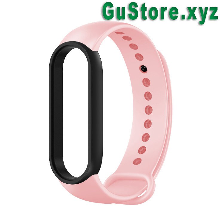 Dây đeo cao su thay thế chuyên dụng cho Xiaomi Mi Band 6/5/4/3 GS-MI01 (có sẵn hàng)