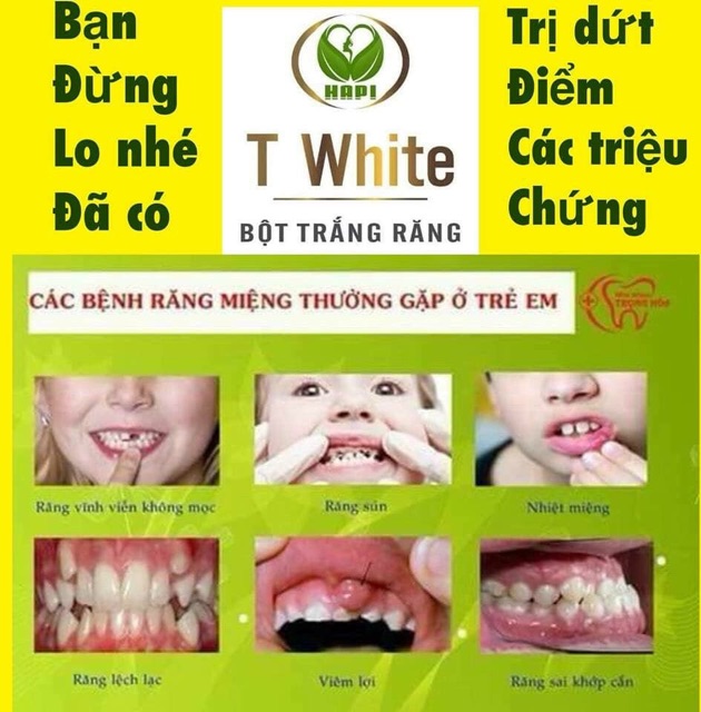 Bột trắng răng t white