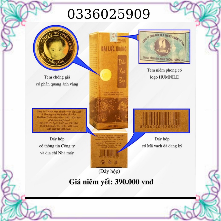 COMBO 2 DẦU XOA ĐẠI LỰC HOÀNG