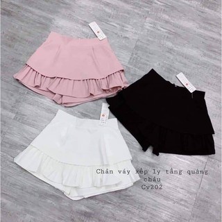 Chân váy xếp ly kiểu dáng hàn quốc