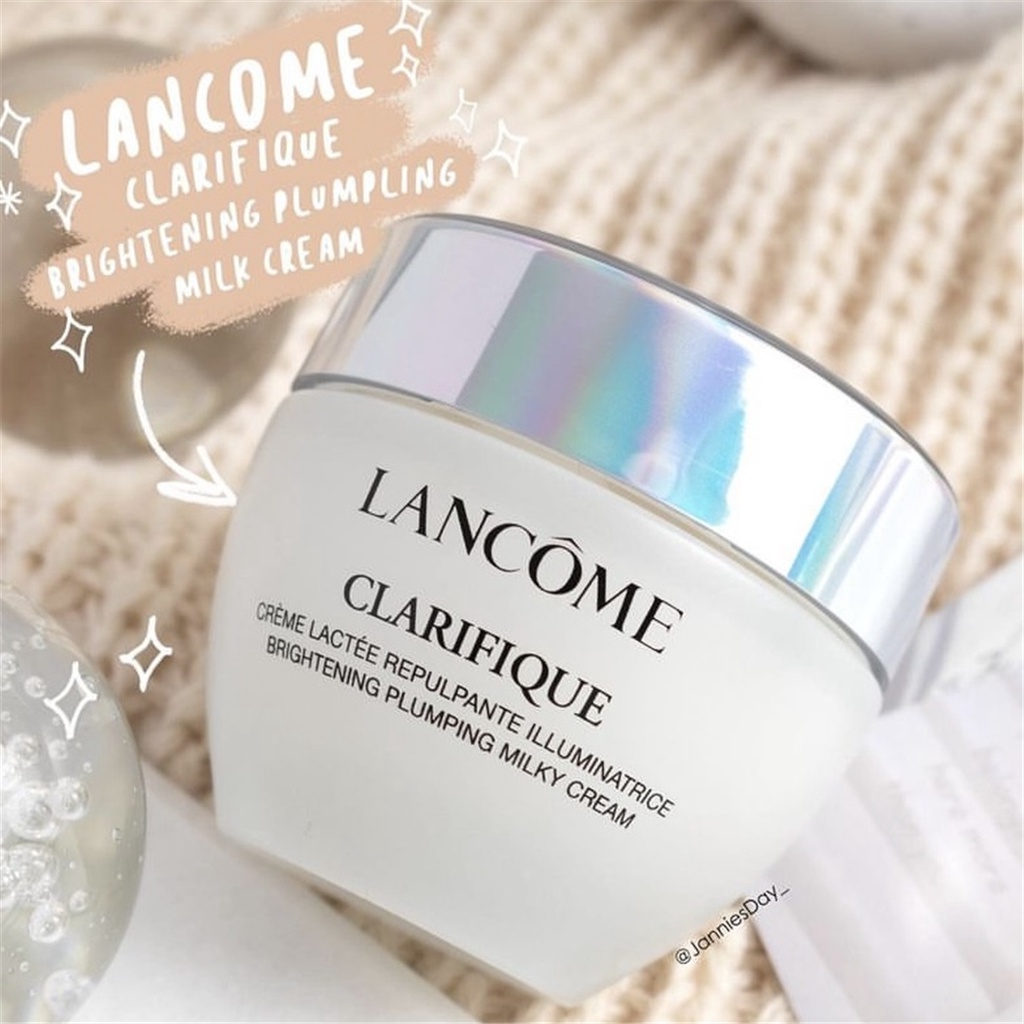 Lancome Kem Dưỡng Trắng Tái Tạo Clarifique Brightening Plumping Milky Cream 15ml