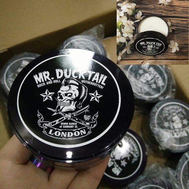 Sáp vuốt tóc Mr.DUCKTAIL LonDon (Tặg Bánh iChi, Lưỡi Dorco)