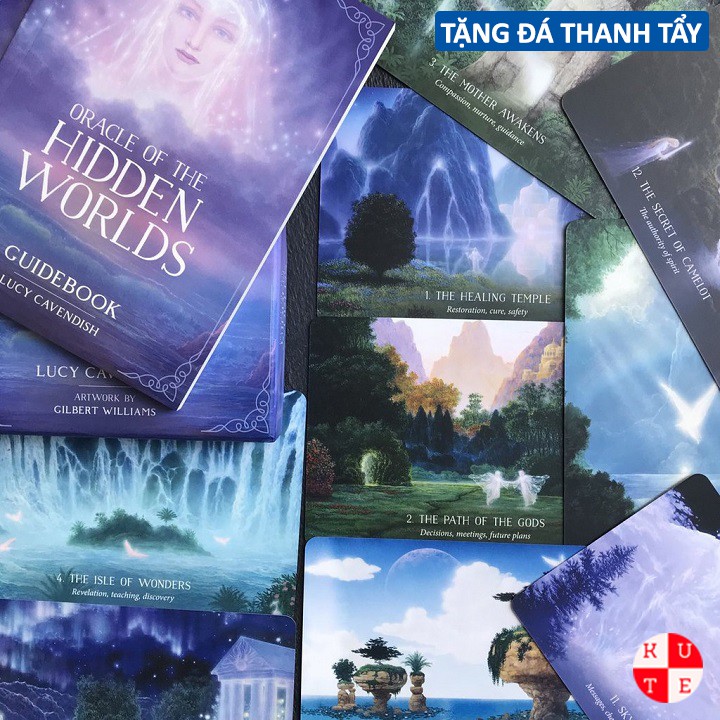 Bài Oracle Of The Hidden Word 44 Lá Bài Tặng File Tiếng Anh Và Đá Thanh Tẩy B33