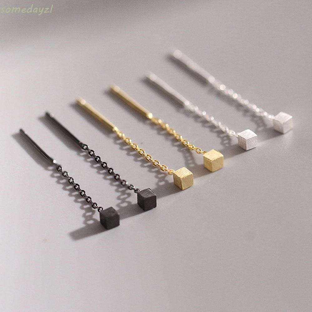 Khuyên Tai Dáng Dài Phong Cách Hàn Quốc 925