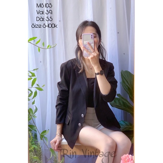 Áo khoác Blazer hàn mã Ms105