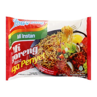 Thùng Mì xào khô Indomie Goreng Iga Penyet vị sườn gói 80g x 40 gói