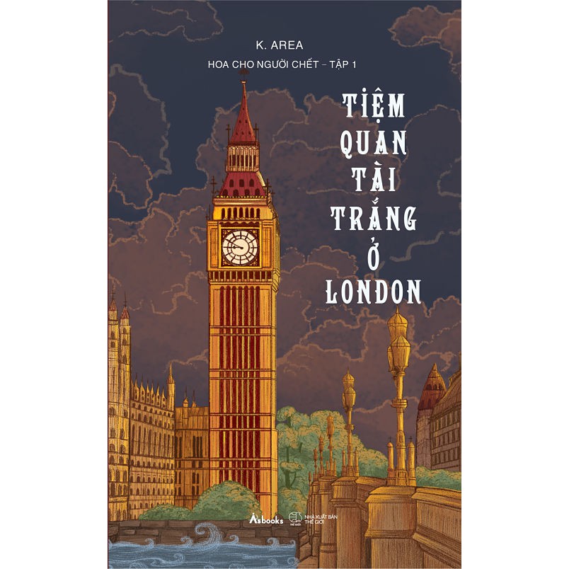 Sách - Tiệm Quan Tài Trắng Ở London (Hoa cho người chết – Tập 1)