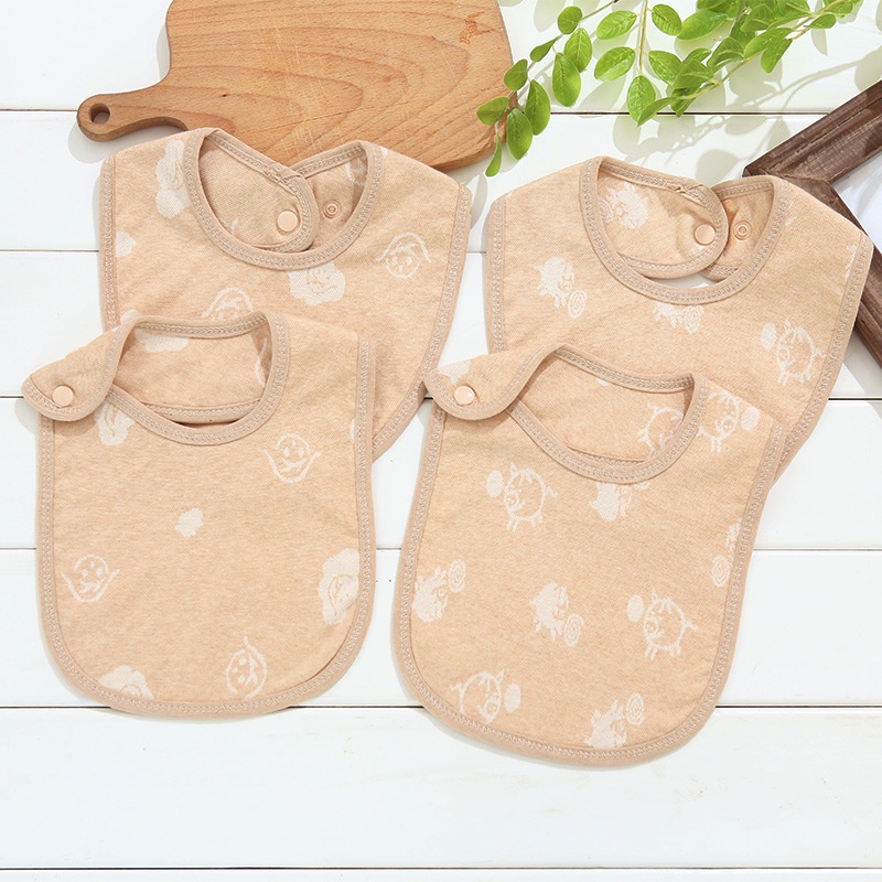 Set phụ kiện sơ sinh bao tay chân, mũ, yếm cao cấp Popom