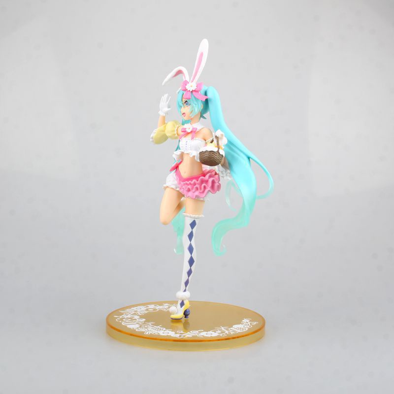 Mô Hình Nhân Vật Hatsune Miku siêu dễ thương trang trí decord