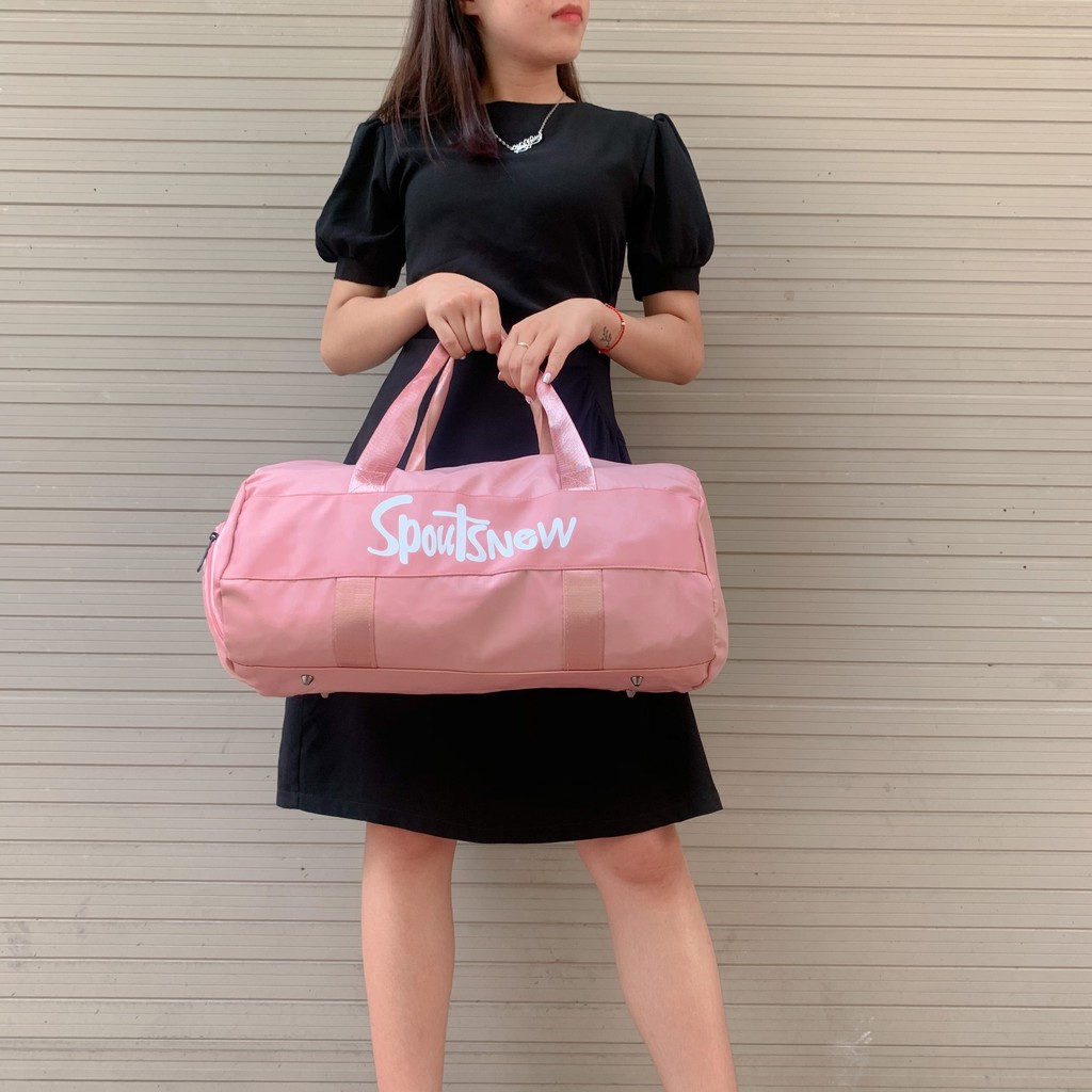 💖VIDEO+ẢNH THẬT💖Túi Du Lịch  SPOUSTNEW💖Túi Trống Có Ngăn Để Giày Vải Canvas Cao Cấp | BigBuy360 - bigbuy360.vn