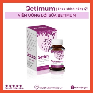   Chính Hãng  Lợi Sữa Betimum - Viên uống Vitamin Cốm Ngũ Cốc Lợi Sữa Cỏ Cà Ri Fenugree 