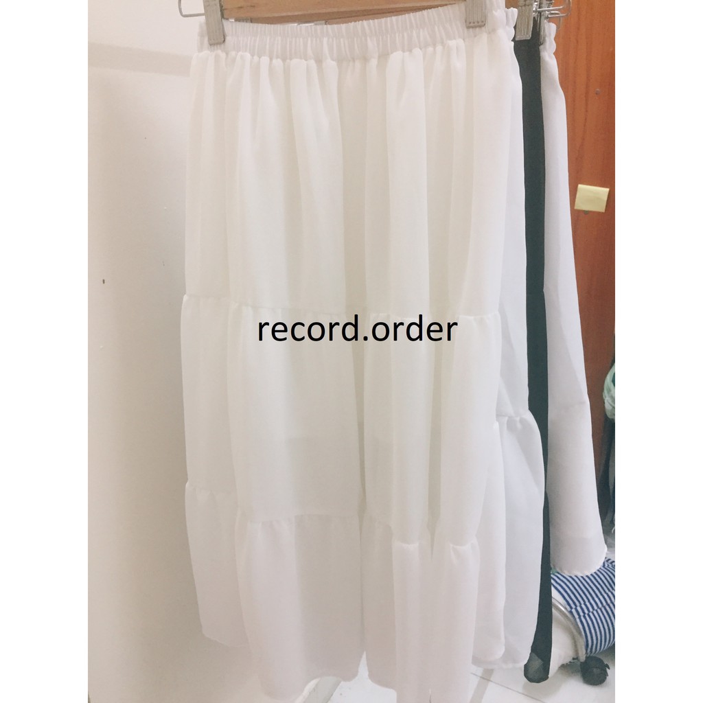 Chân váy tầng ulzzang dáng dài dày dặn có lót trong (ảnh thật) | BigBuy360 - bigbuy360.vn