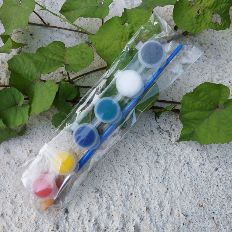 Vỉ màu nước 6 màu 3ml - Thư Viện Đồ Chơi