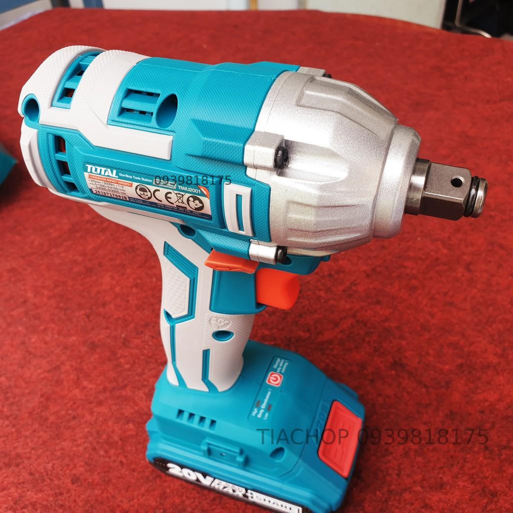 Máy siết bulong dùng pin 20V không chổi than TOTAL TIWLI2001