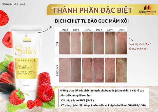 SẢN PHẨM CÔNG NGHỆ TẾ BÀO GỐC Silky StemGel – Dưỡng chất siêu cấp nước và trắng sáng da