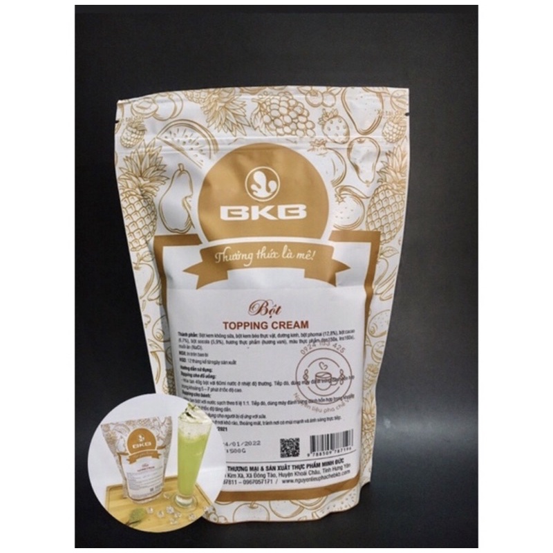 Bột Topping Cream bkb 100g