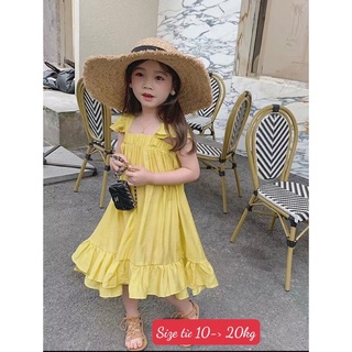 Váy đầm đũi lạnh cao cấp cho bé đi du lịch size 8-20kg 😋😘