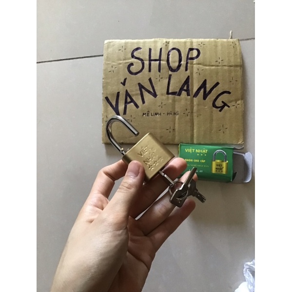 Khoá Việt Nhật Lock 40 cao cấp - Bảo hành 2 năm