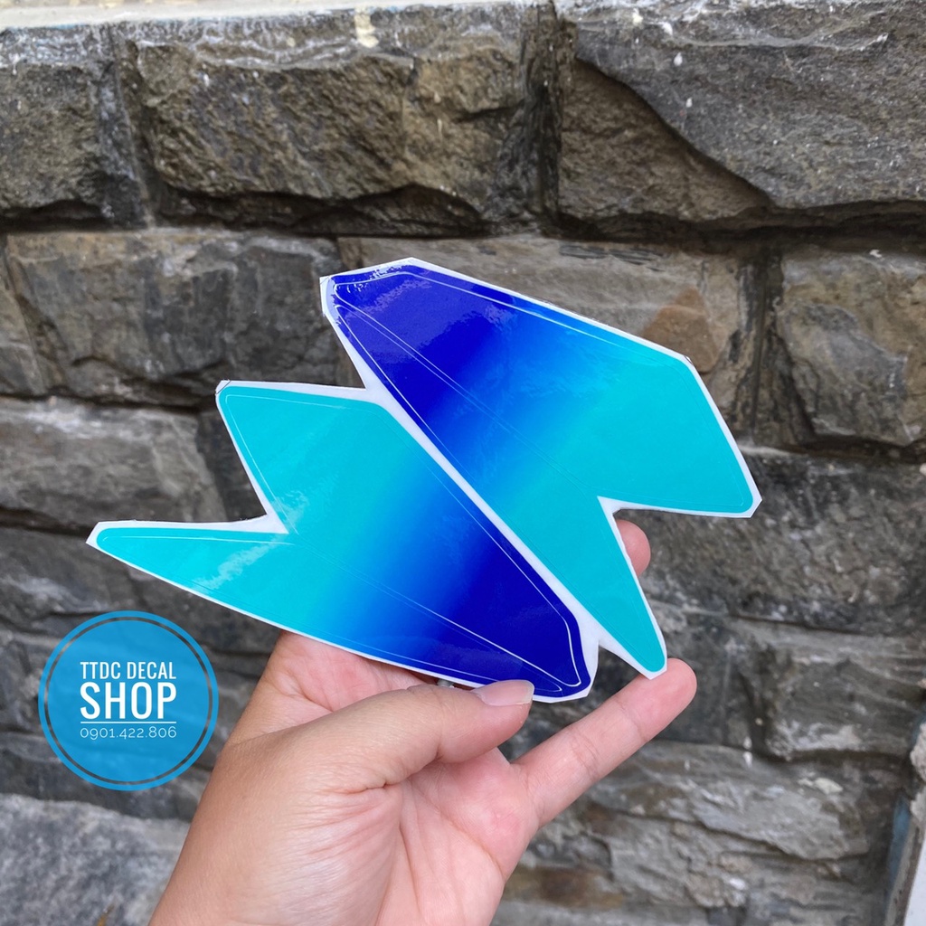 Tem Dán Đèn Xi Nhan Raider Satria